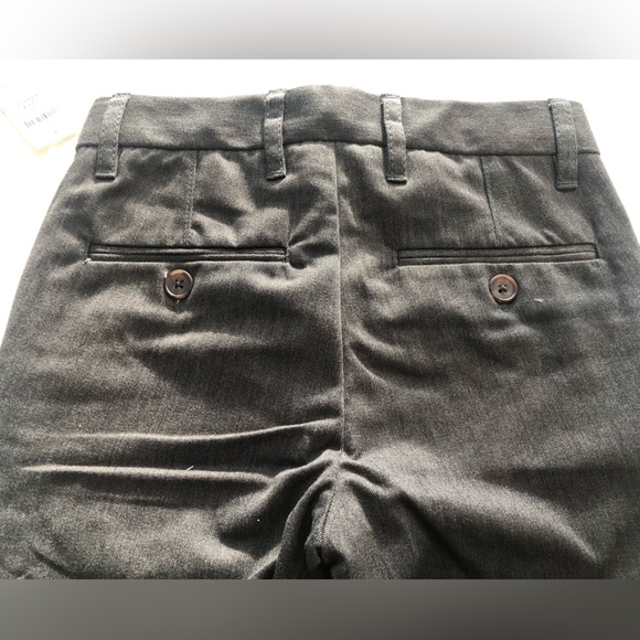 Gap Kids Slim Fit Grey Uniform Pants - Picture 4 of 7